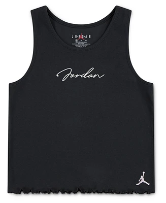 Jordan Big Girls Hidden Plain Sight Tank Top