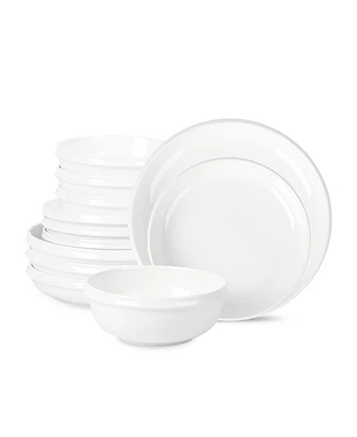 Stone Lain Verso 12 Pc. Dinnerware Set, Service for 4