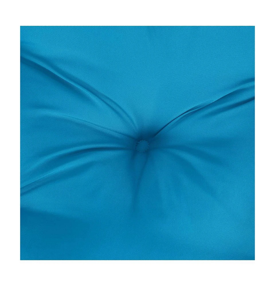Garden Bench Cushions 2 pcs Light Blue 59.1"x19.7"x2.8" Oxford Fabric