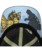 Godzilla Men's Embroidered Pigment Dyed Adjustable Dad Hat