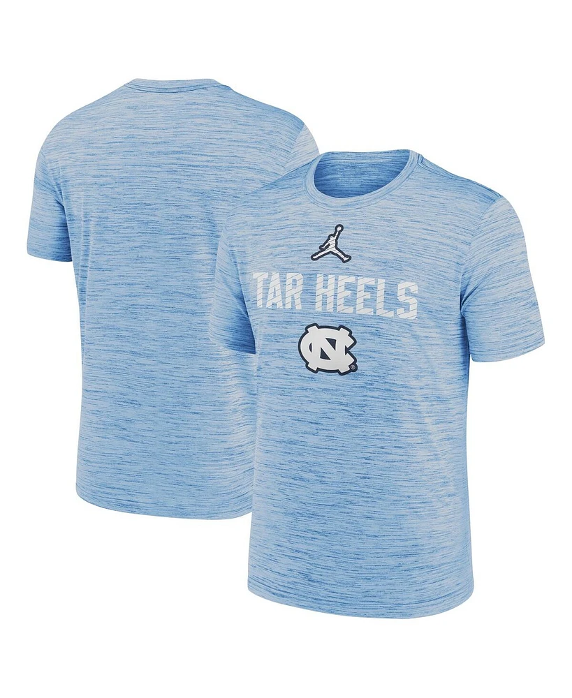 Jordan Men's Carolina Blue North Carolina Tar Heels Campus Slant Velocity Performance T-Shirt