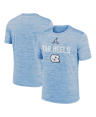 Jordan Men's Carolina Blue North Carolina Tar Heels Campus Slant Velocity Performance T-Shirt