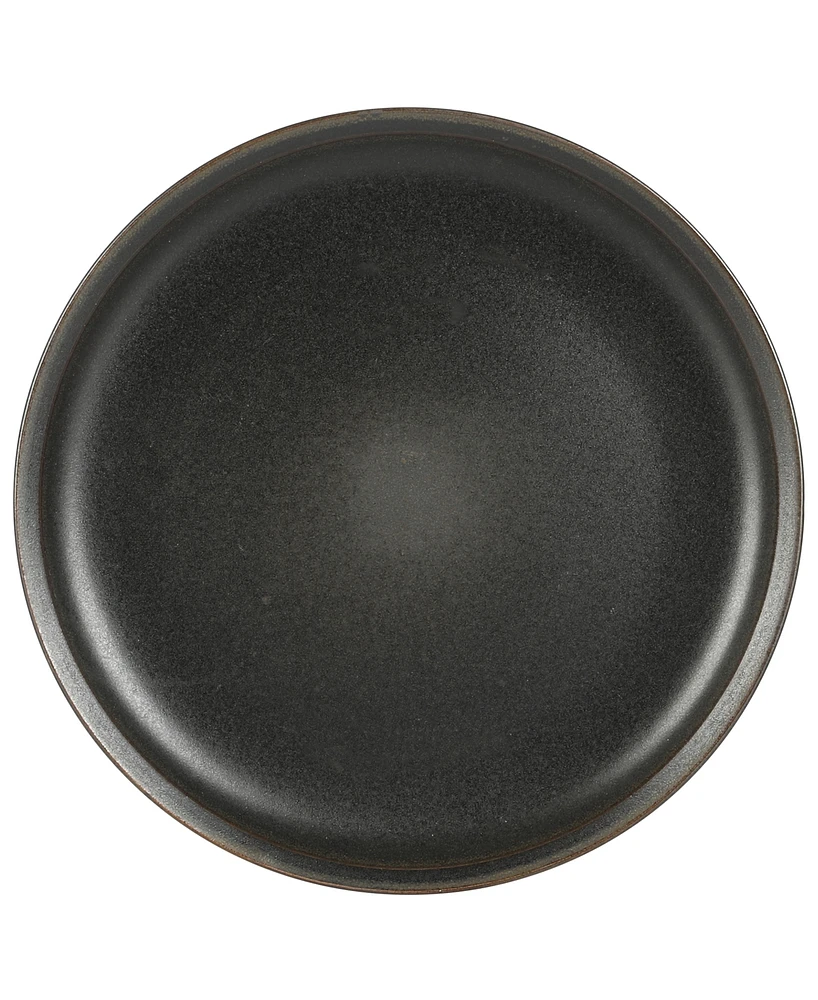 Gibson Elite Beckett Stoneware Matte Reactive Glaze 16 Pc. Dinnerware Set, Service for 4
