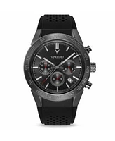 Mens Rogue Chronograph Bracelet Watch Stealth Vincero