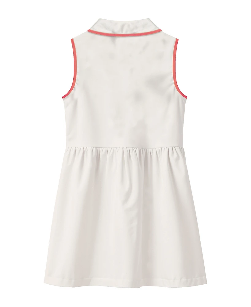 Disney Toddler and Little Girls Minnie Pique Cvc Dress