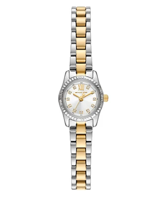 Michael Kors Women's Lexington Three-Hand Two-Tone Stainless-Steel Watch, 19mm