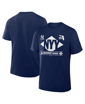 Fanatics Men's Navy New York Yankees 2025 Spring Training Grapefruit League True Icon T-Shirt