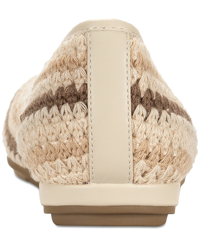 Style & Co Women's Elsaa Crochet Flats, Exclusively at Macy's