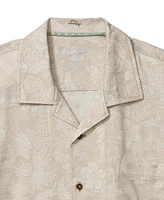 Tommy Bahama Men's Vista Mar Leaf-Pattern Linen Blend Shirt