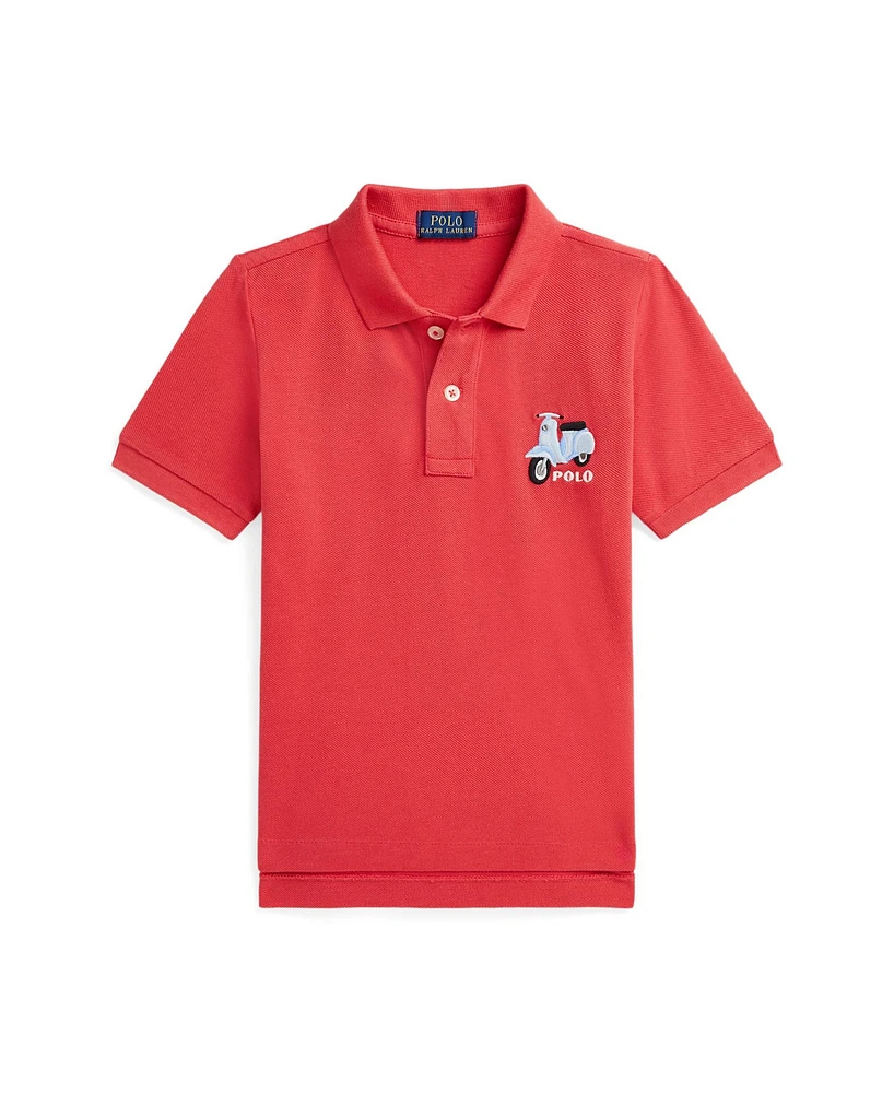 Polo Ralph Lauren Toddler and Little Boys Scooter-Embroidered Shirt