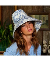 Brunna.co Nau Botanica Hat In Indigo Blue