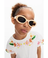 Desigual Girls Girls's Floral knot T-shirt
