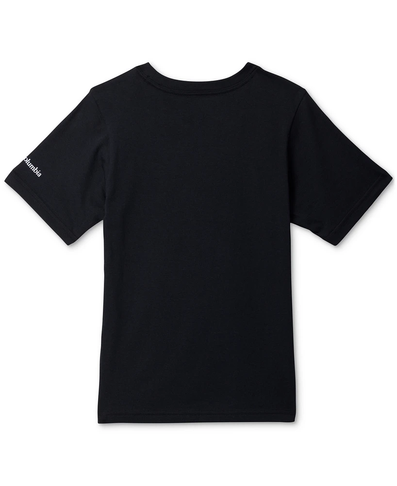 Columbia Big Boys Valley Creek Short Sleeves Graphic T-shirt