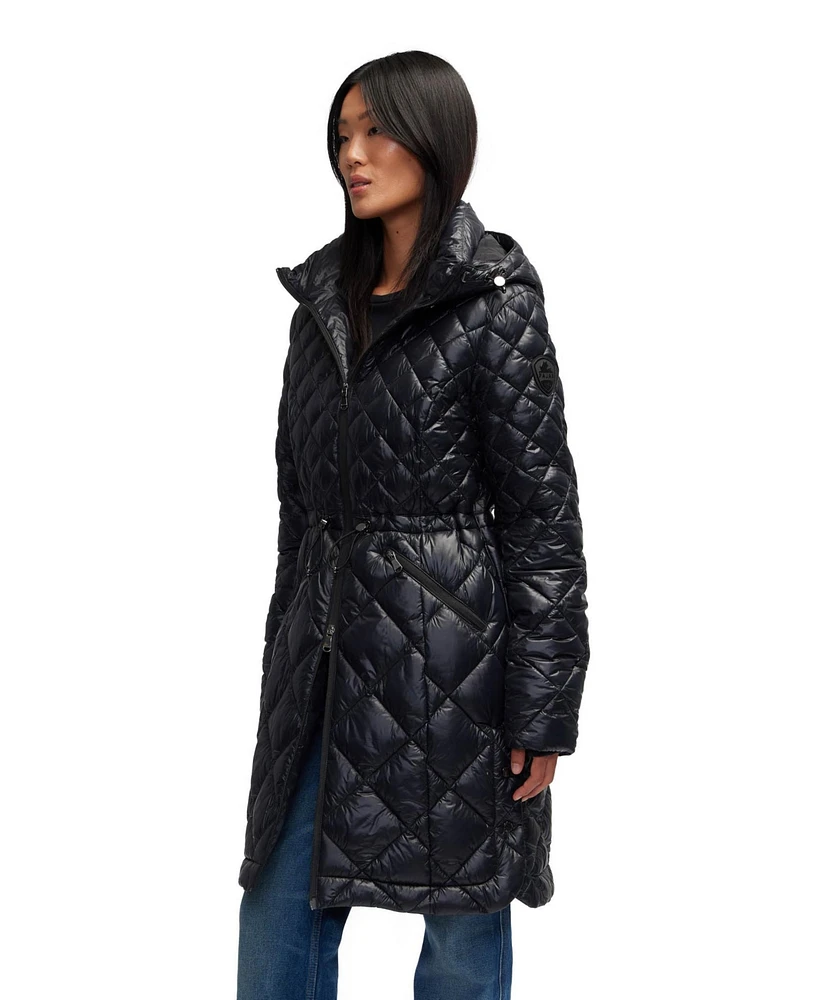 Pajar Women's Halona Lightweight Diamond Quilt Packable Puffer