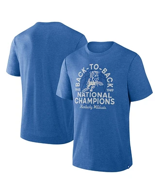Fanatics Men's Royal Kentucky Wildcats Dynamic Showdown Tri-Blend T-Shirt