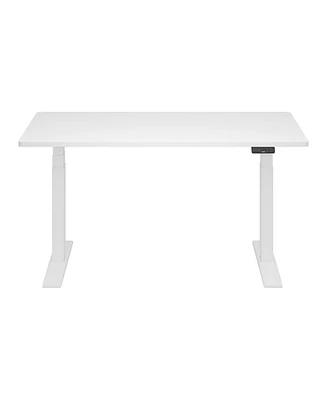 Flexispot E7-commercial W Electric Adjustable Standing Desk, Rectangular Chipboard Top & Base