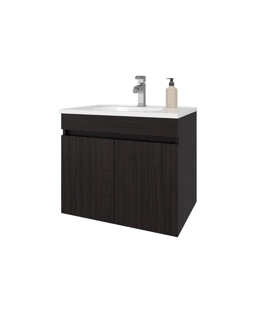 Rainbow City Vanity with 2 Doors