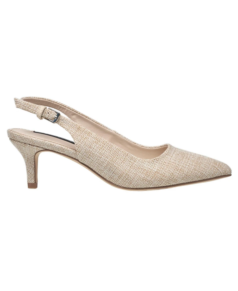 French Connection Ladies Quinn Slingback Kitten Heel