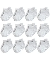 Hudson Baby Boys Unisex No Show Non Skid Footwear Essentials