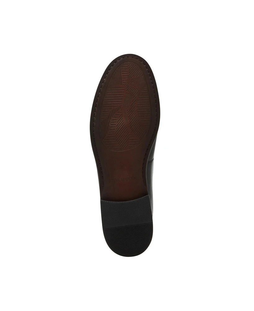 Steve Madden Men's Alfio Leather Bit Loafers
