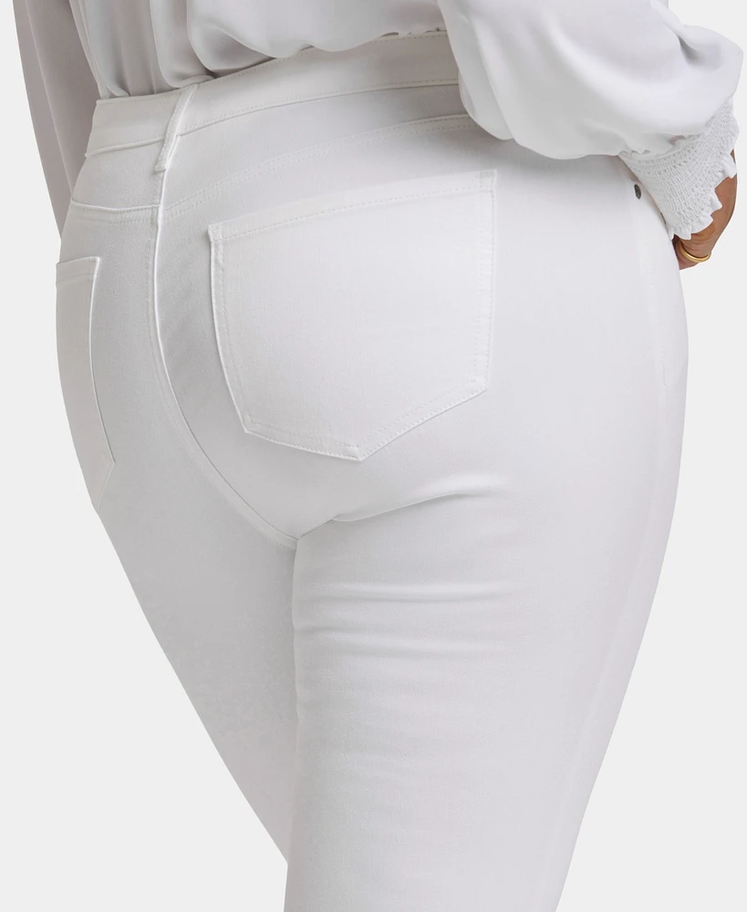Nydj Plus Marilyn Straight Crop Jeans