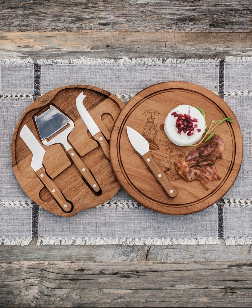 Toscana Disney Lilo Stitch Acacia Circo Cheese Cutting Board and Tools Set