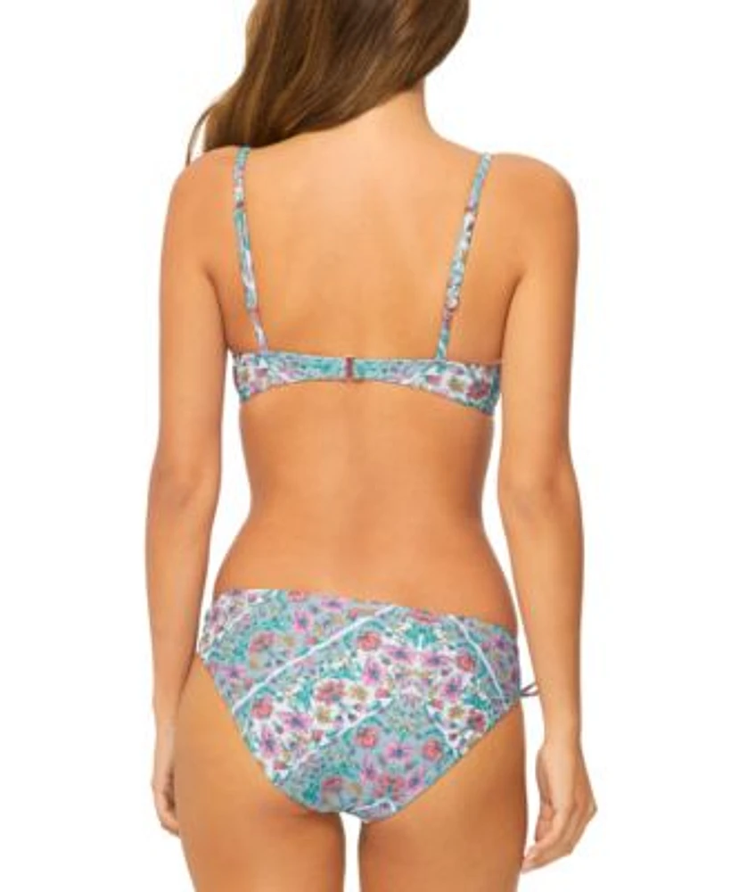 Raisins Juniors Moonshadow Underwire Bikini Top Sweet Side Tie Bikini Bottoms