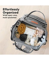 KeaBabies Original Diaper Bag Backpack, Multi-Functional Baby Bags with Changing Pad