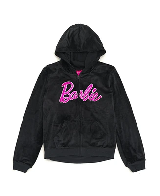 Barbie Girls Velour Matching Family Zip Up Hoodie