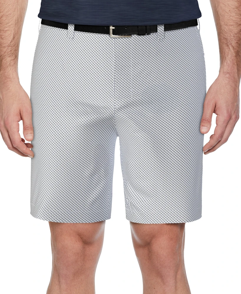 Pga Tour Men's Micro-Geo Printed 8" Shorts