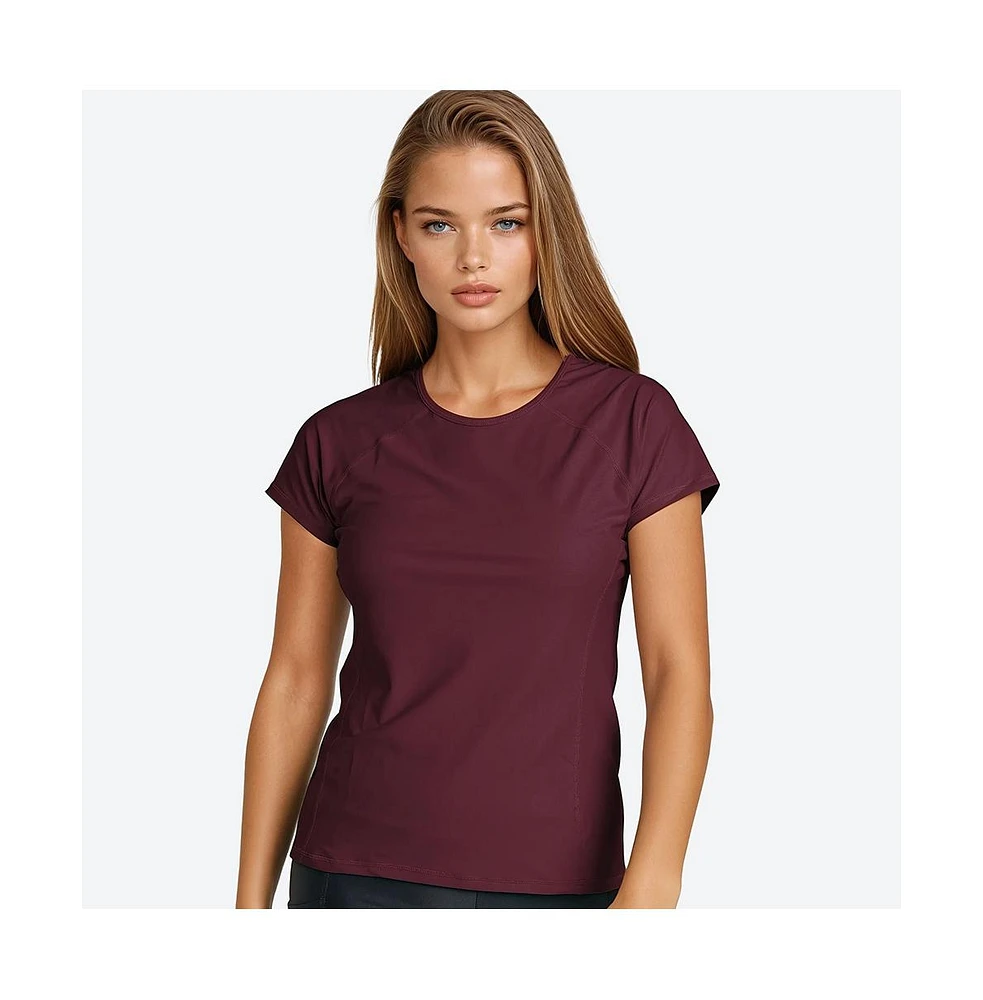 Calypsa Women's Loose Fit Adele Swim Top