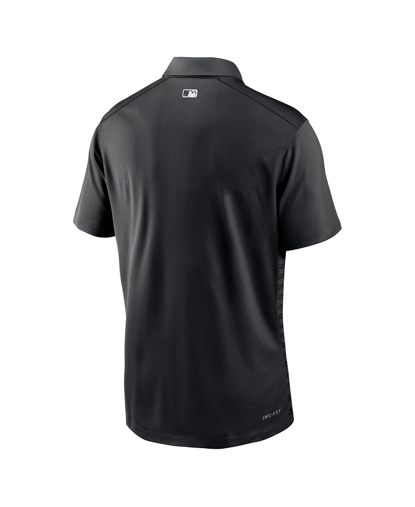 Nike Men's Black Chicago White Sox Authentic Collection Victory Performance Polo Shirt