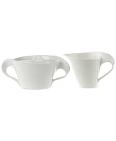 Villeroy & Boch New Wave Sugar & Creamer Set