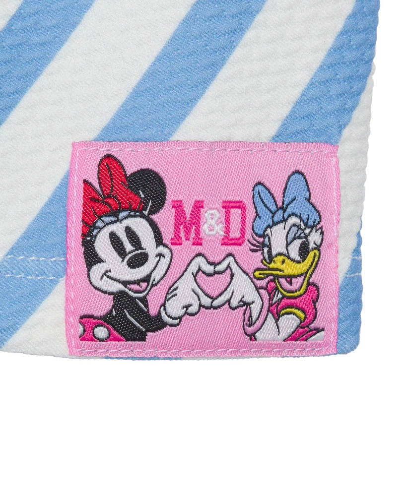 Disney Toddler and Little Girls Minnie Daisy Striped Dress