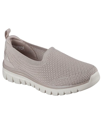 Skechers Women's Graceful - Breeze Step Casual Sneakers from Finish Line