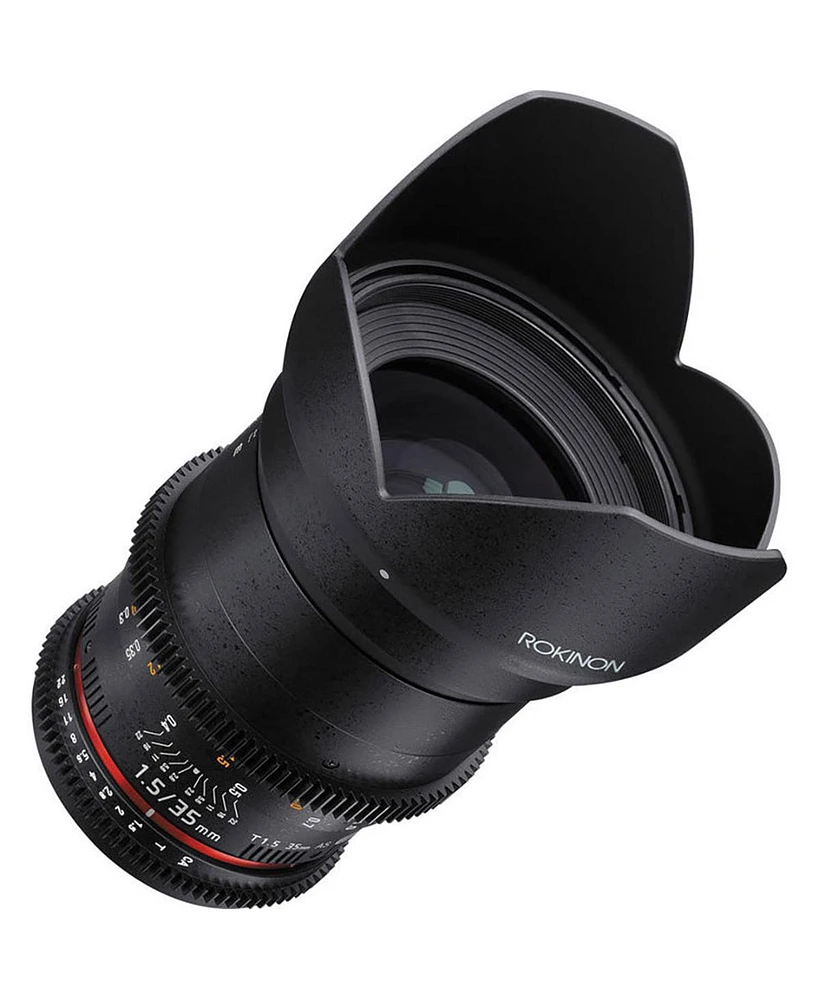 Rokinon 35mm T1.5 Cine Ds Lens for Canon Ef