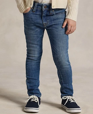 Polo Ralph Lauren Toddler and Little Girls High-Rise Skinny Fit Stretch Jeans
