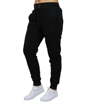 Galaxy By Harvic Women's Loose Fit Fleece Lined Jogger Sweatpants