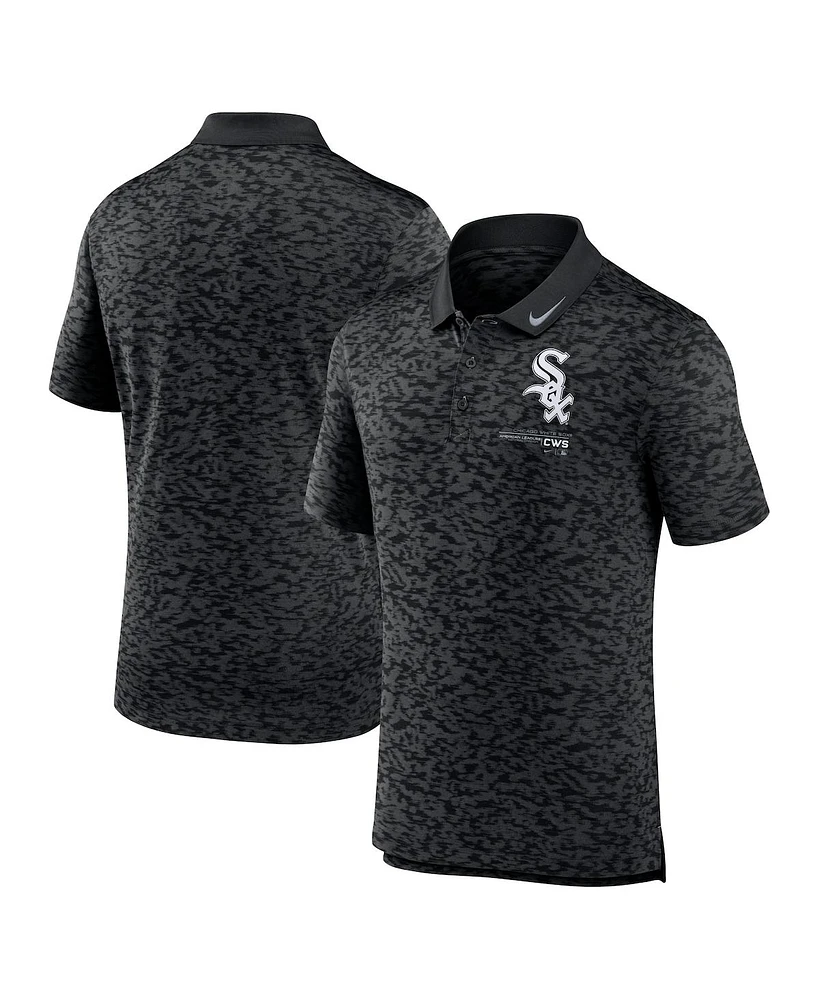 Nike Men's Black Chicago White Sox Next Level Polo Shirt