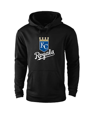 Dunbrooke Men's Black Kansas City Royals Champion Pullover Hoodie