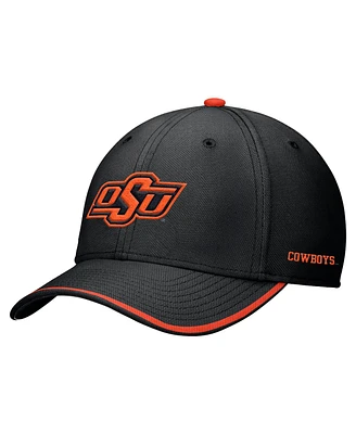 Nike Men's Black Oklahoma State Cowboys Rise Performance Flex Hat