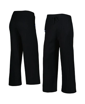LevelWear Women's Black Los Angeles Dodgers Dream Icon Knit Pants
