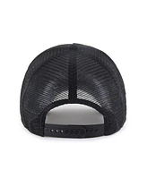 '47 Brand Men's Black Miami Marlins Ballpark Offside Adjustable Trucker Hat