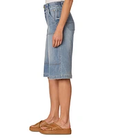 Democracy Women's "Ab"solution High-Rise Denim Bermuda Shorts