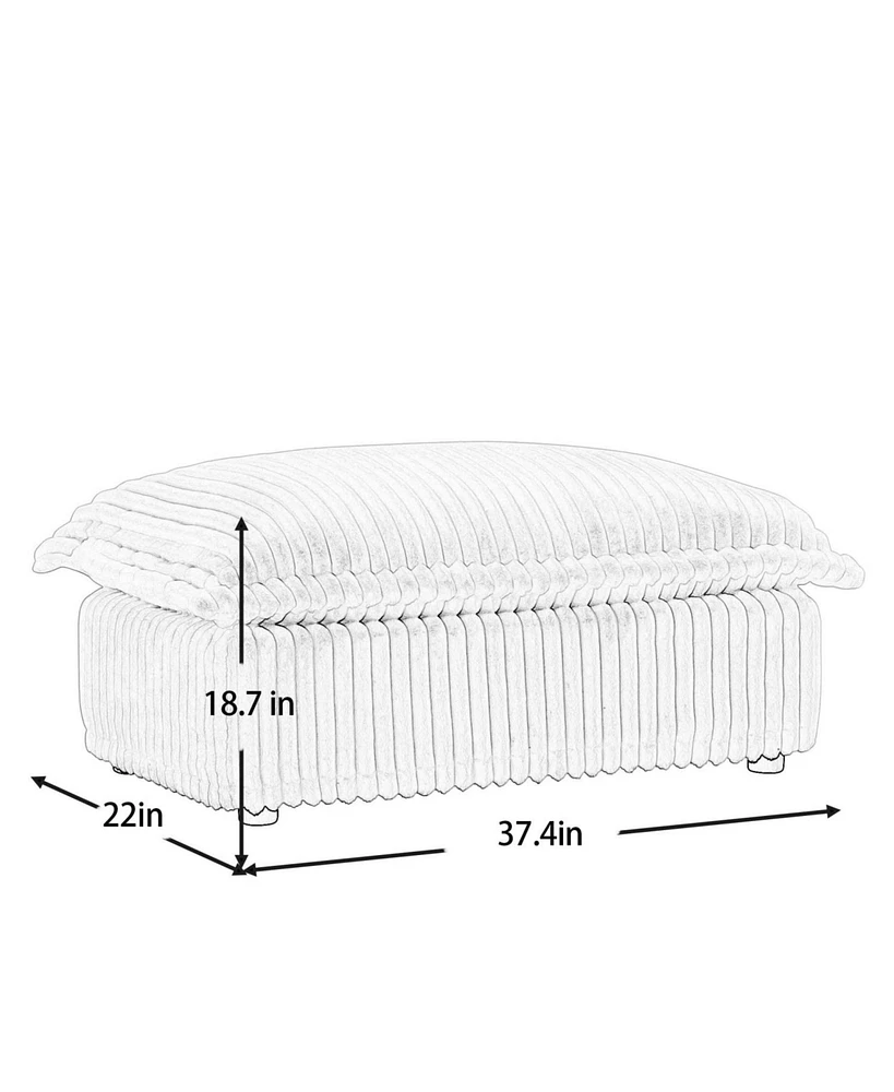 Koala Ottoman - Black