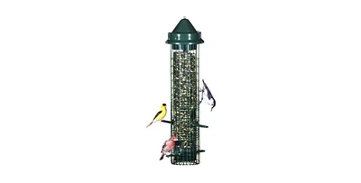 Squirrel-Proof Bird Feeder Holds 1.4 Quarts of Bird Seed for Outdoor Use
