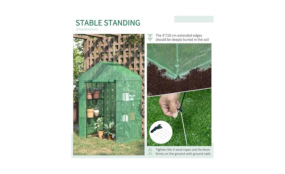 Outdoor Greenhouse – Weather-Resistant Shelter for Healthy Plant Growth