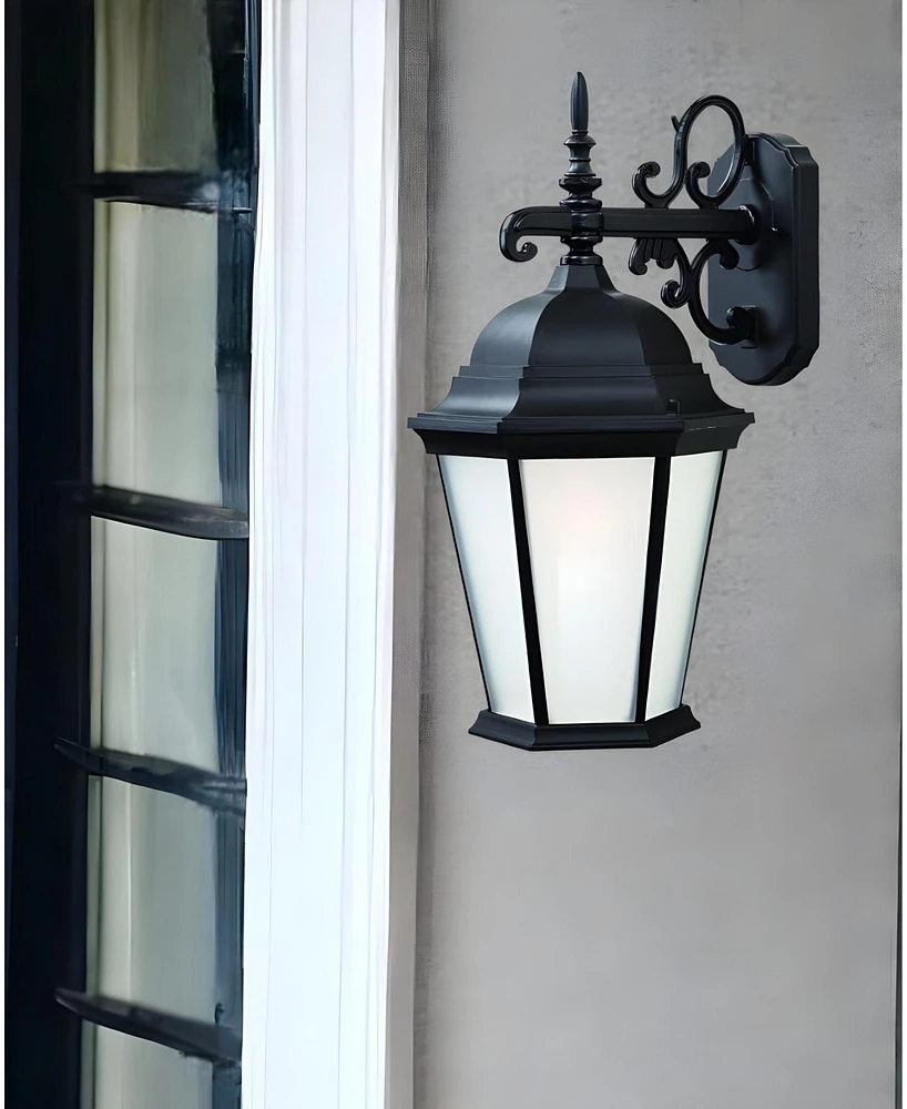 Outdoor Domed Hanging Lantern Wall Light – Stylish Lighting for Home & Garden