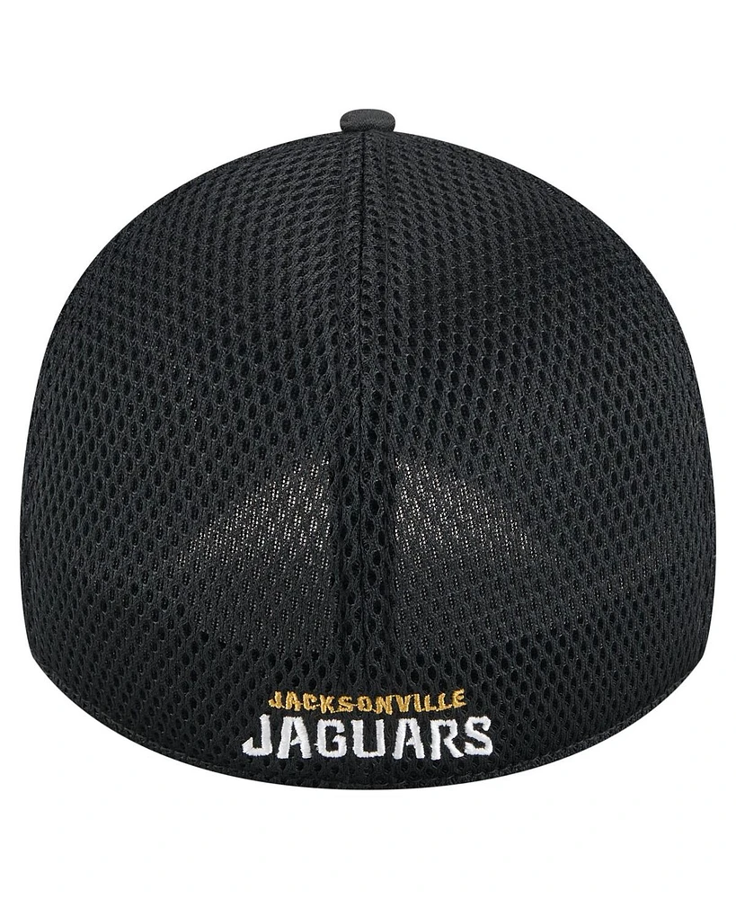 New Era Men's Black Jacksonville Jaguars Active Camo 39THIRTY Flex Hat