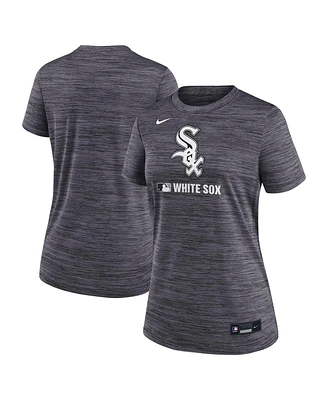 Nike Women's Black Chicago White Sox Authentic Collection Velocity Performance T-Shirt